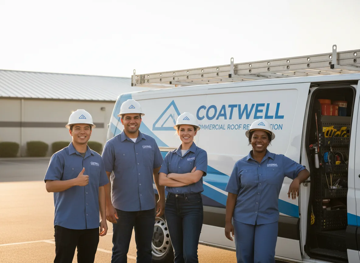 Commercial roof coating company in Ventura, IA